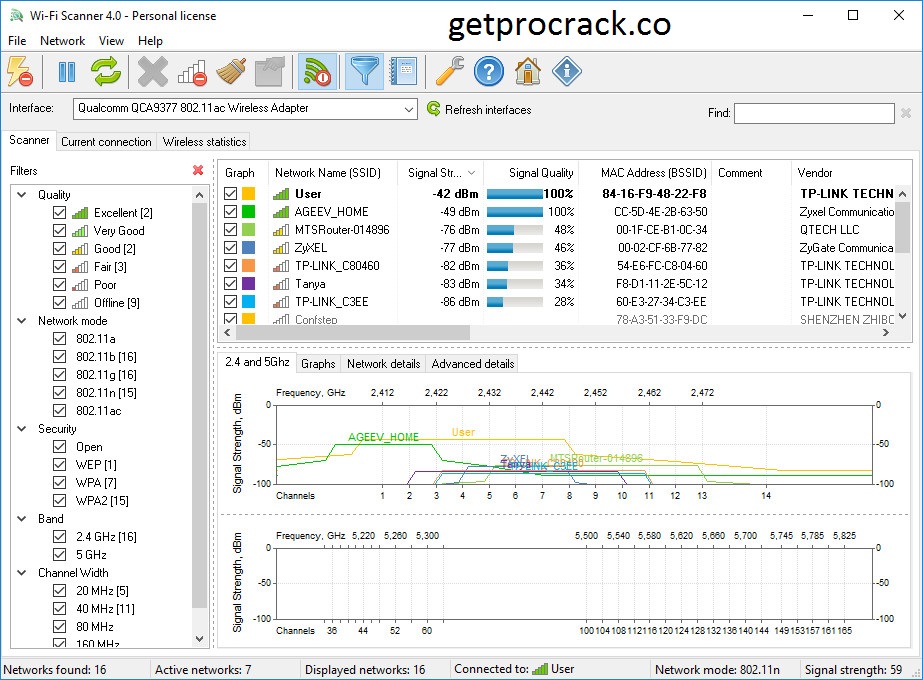 LizardSystems Wi-Fi Scanner 5.0 Build 293 With Crack Full [Latest] 2021