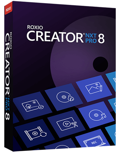 Roxio Creator NXT Pro 8 v21.1.13.0 SP2 Crack Free Download 2022