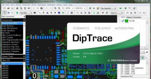 DipTrace Crack v4.1.3.1 / 3.3.1.3 With Registration Code Download