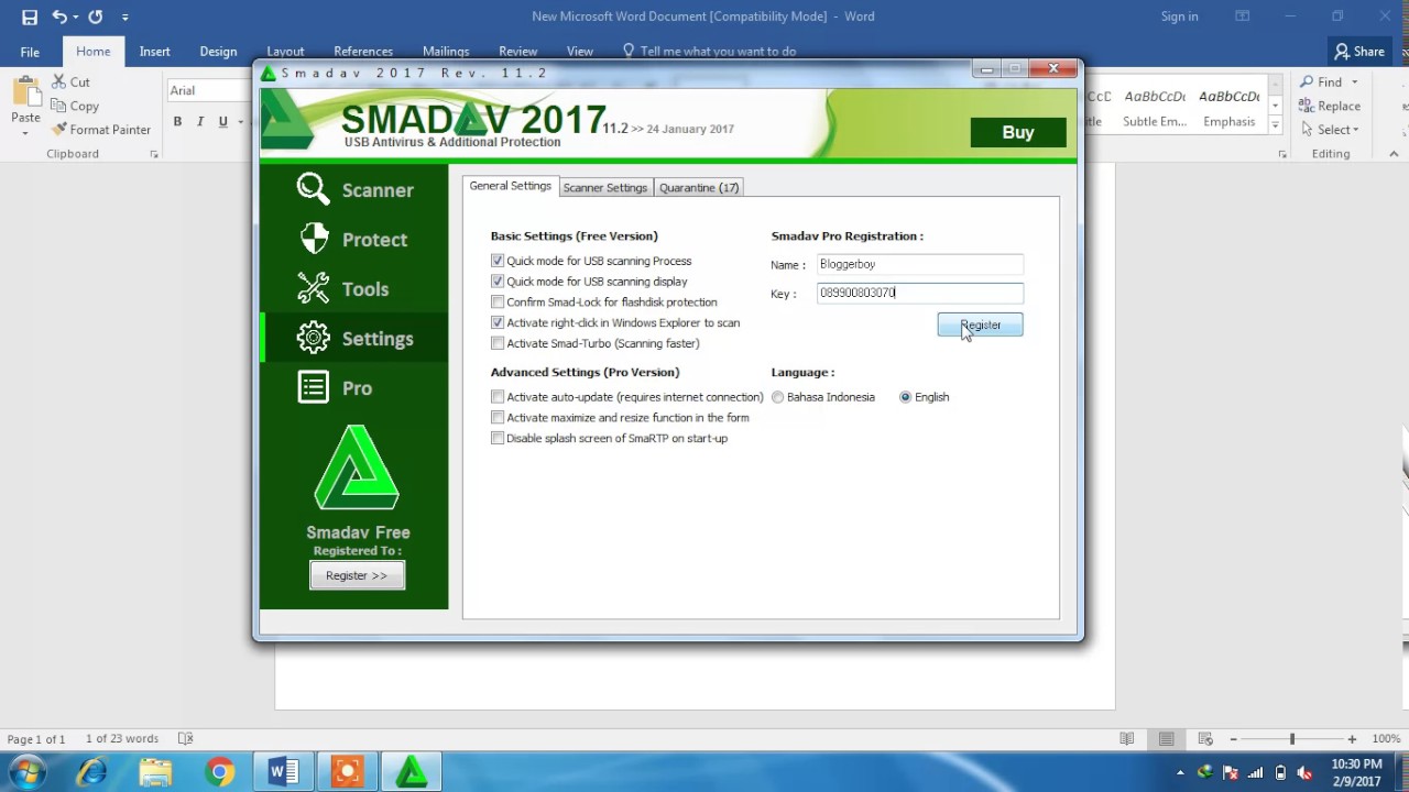 Smadav Pro Key 2021 V14.6.2 With License Key Free Download {Latest}