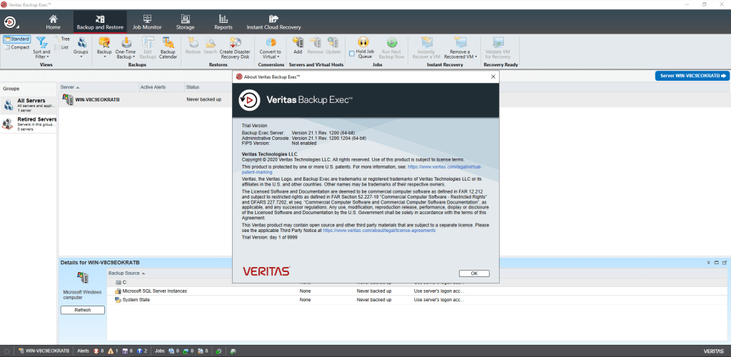Veritas Backup Exec 21.3.1200 Crack Free Download 2022
