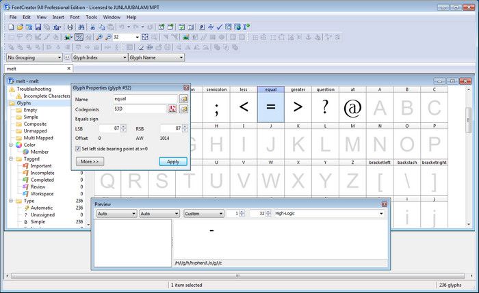 High-Logic FontCreator Pro 14.0.0.2814 Crack Latest Free Download 2022
