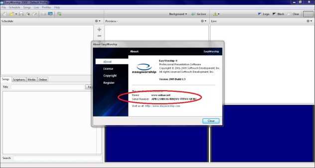 EasyWorship Crack 7.3.0.13 + License Key Free Download 2022