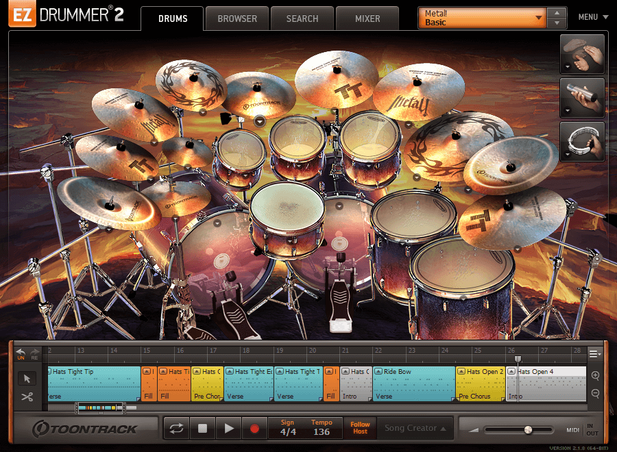EZDrummer Crack 3 [v3.2.8] (Latest Version) {100% Working Download